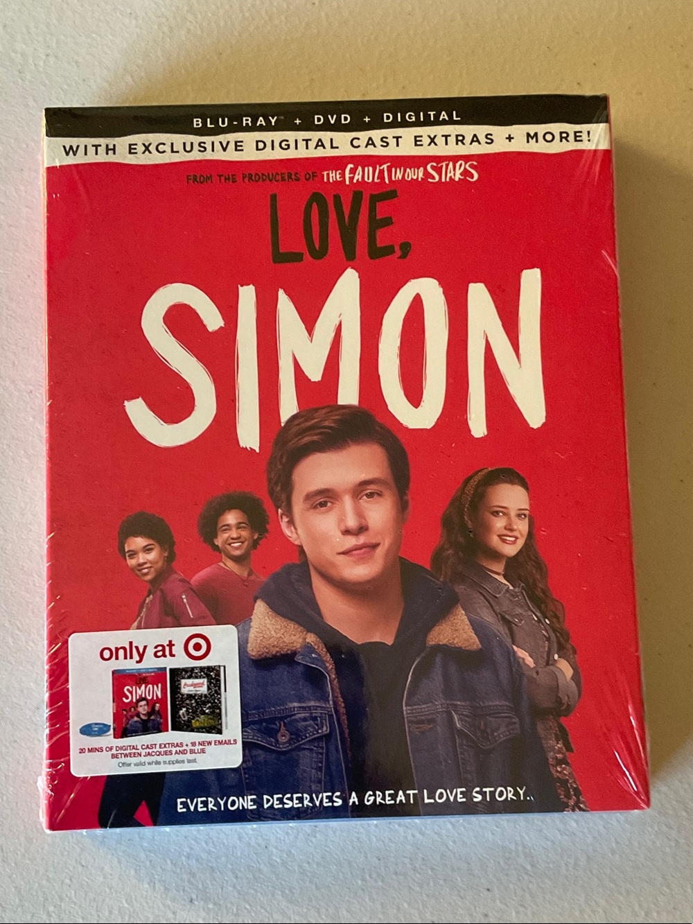 Love, Simon (Blu-ray + DVD + Digital)